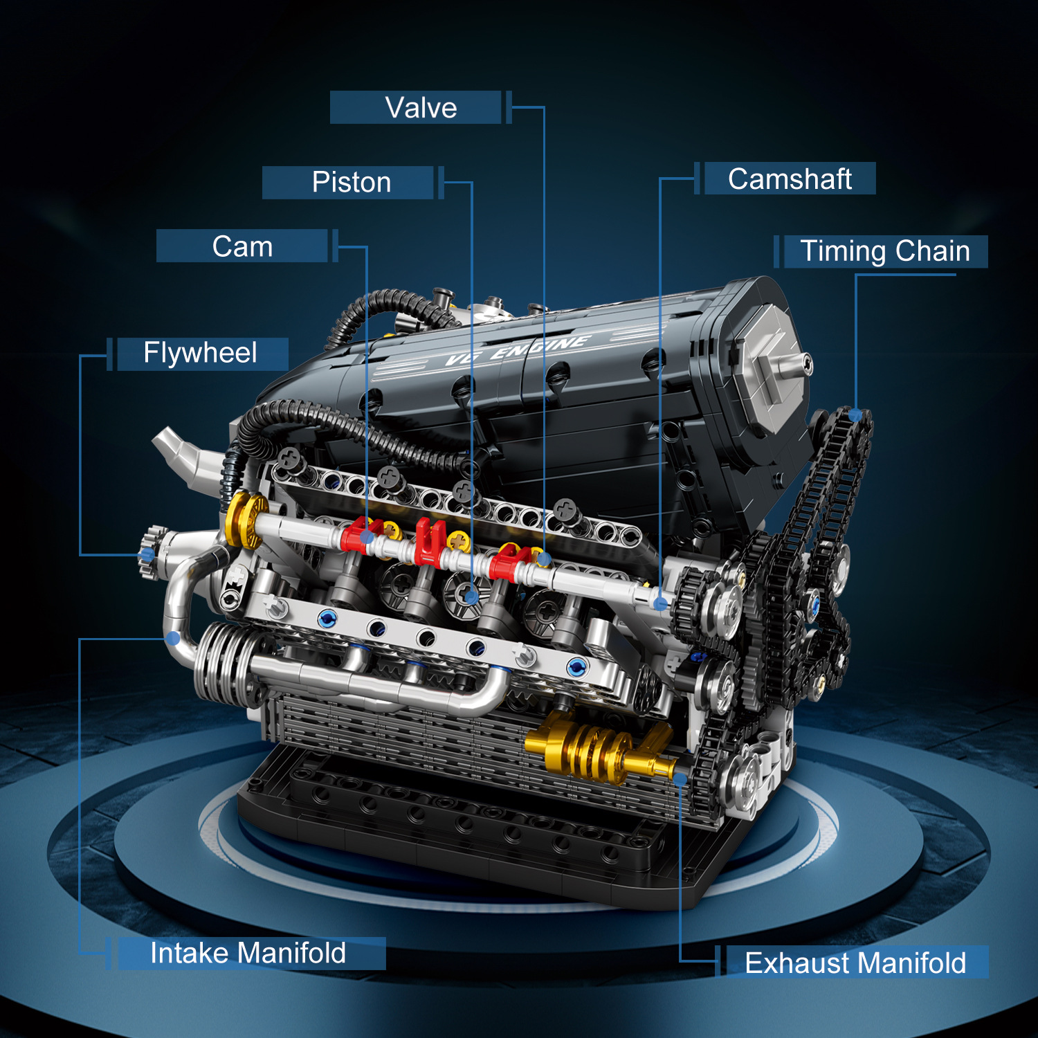 Reobrix 33013 V6 Engine