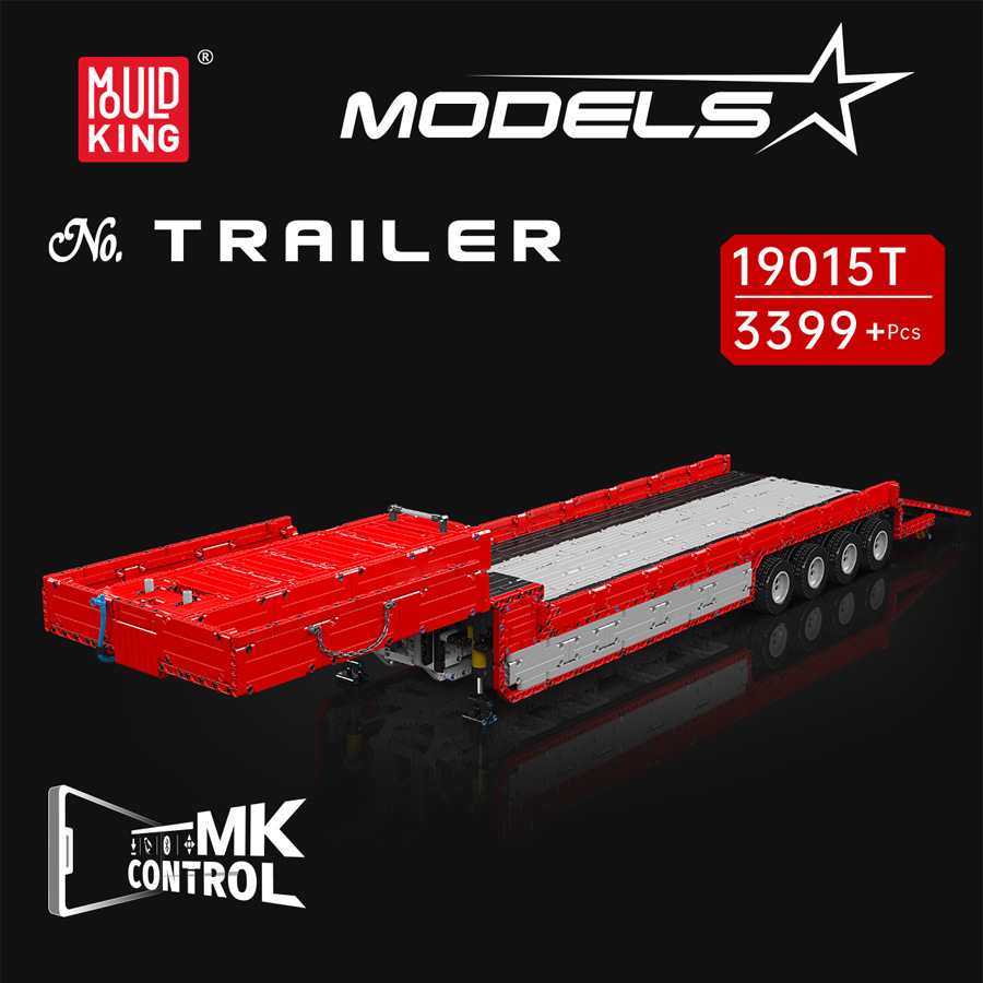MouldKing 19015&19015T FH16 Pneumatic Tractor