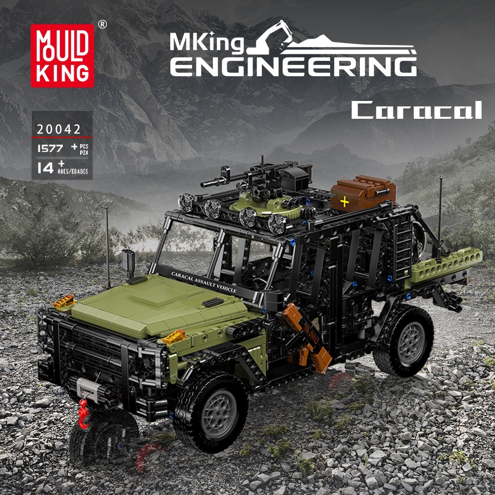 MouldKing 20041 Caracal Cat Assault Vehicle
