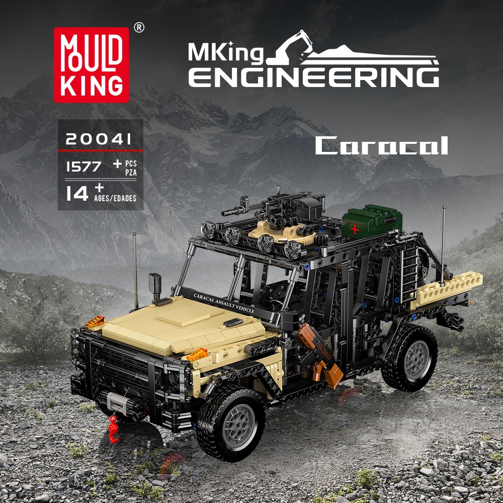 MouldKing 20041 Caracal Cat Assault Vehicle