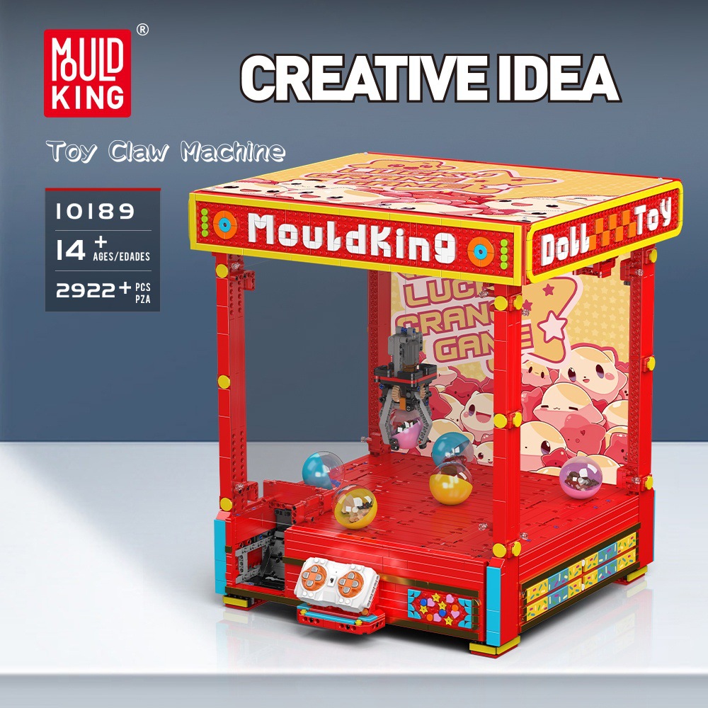 MouldKing 10189 Toy Claw Machine