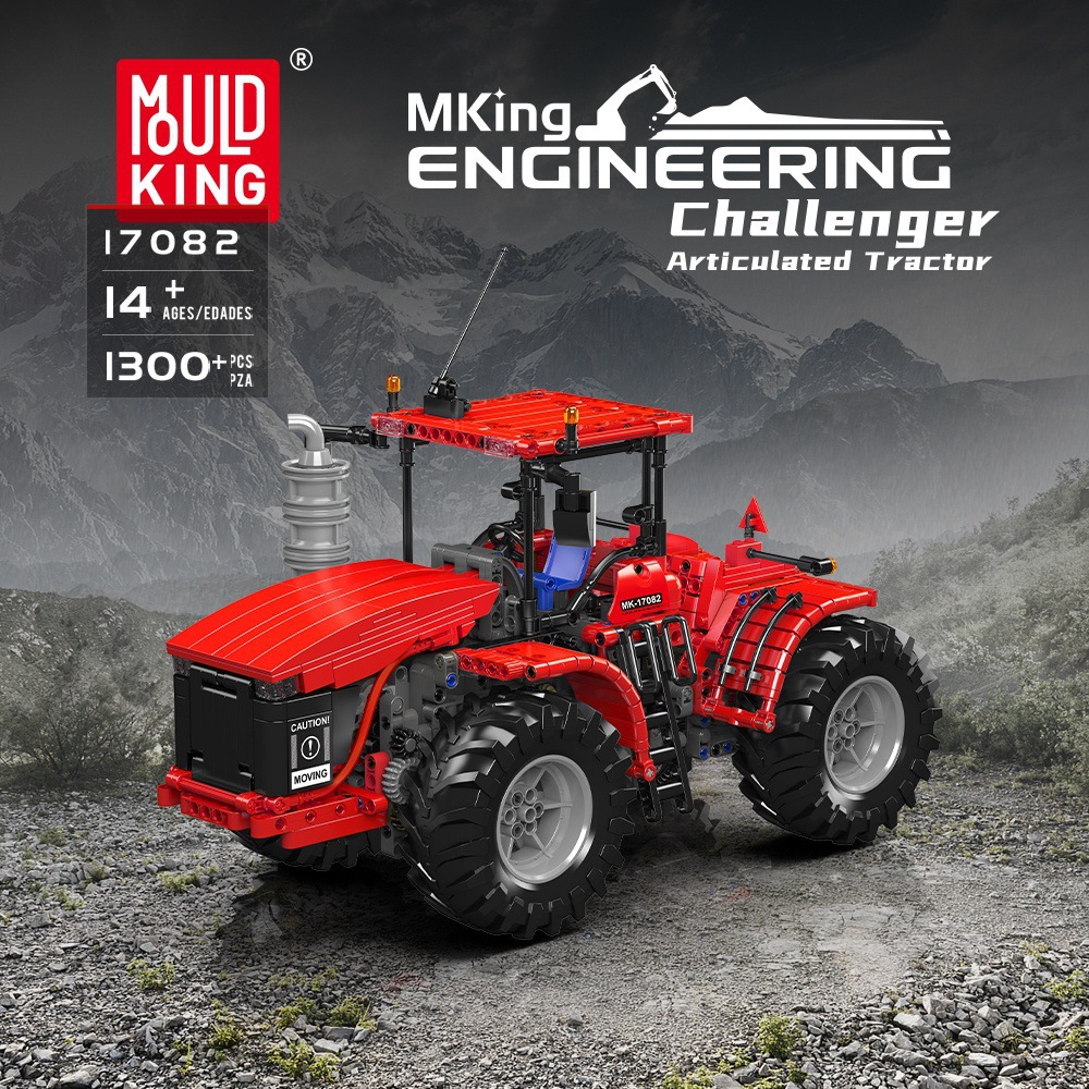 MouldKing 17081&17082 Challenger Articuated Tractor