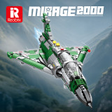 Reobrix 33044 The Mirage 2000 fighter jet