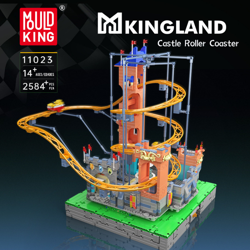 MouldKing 11023 Castle Roller Coaster