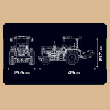 MouldKing 17064 Agricultural Tractor