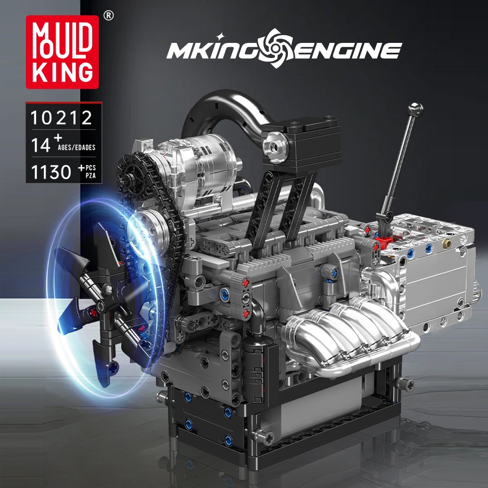 MouldKing 10212 Rotary Engine
