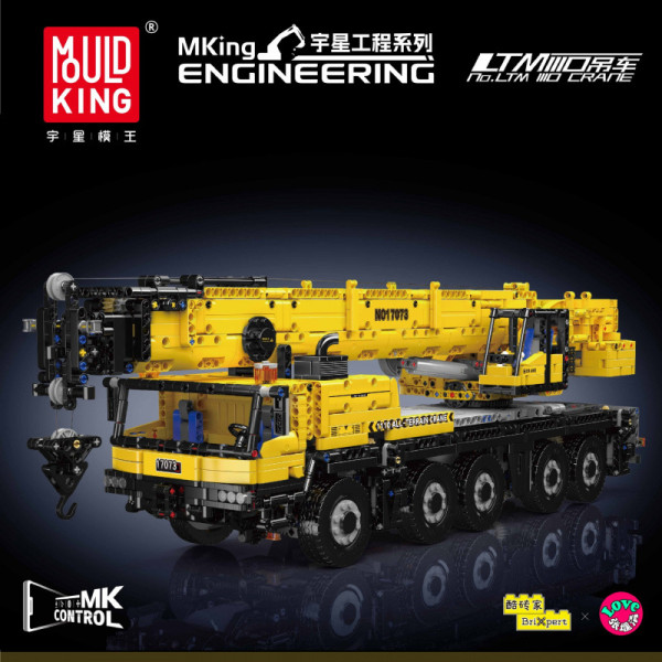MouldKing 17073&17074 LTM 1110 Crane