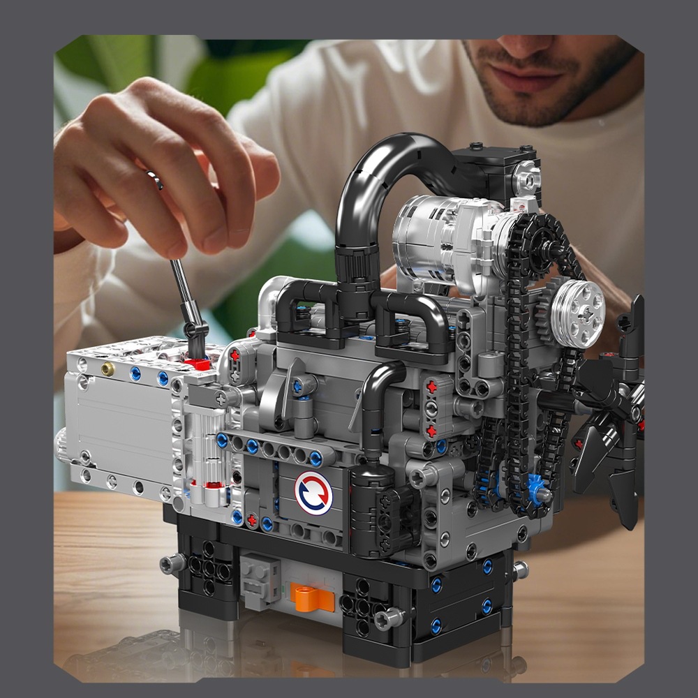 MouldKing 10212 Rotary Engine