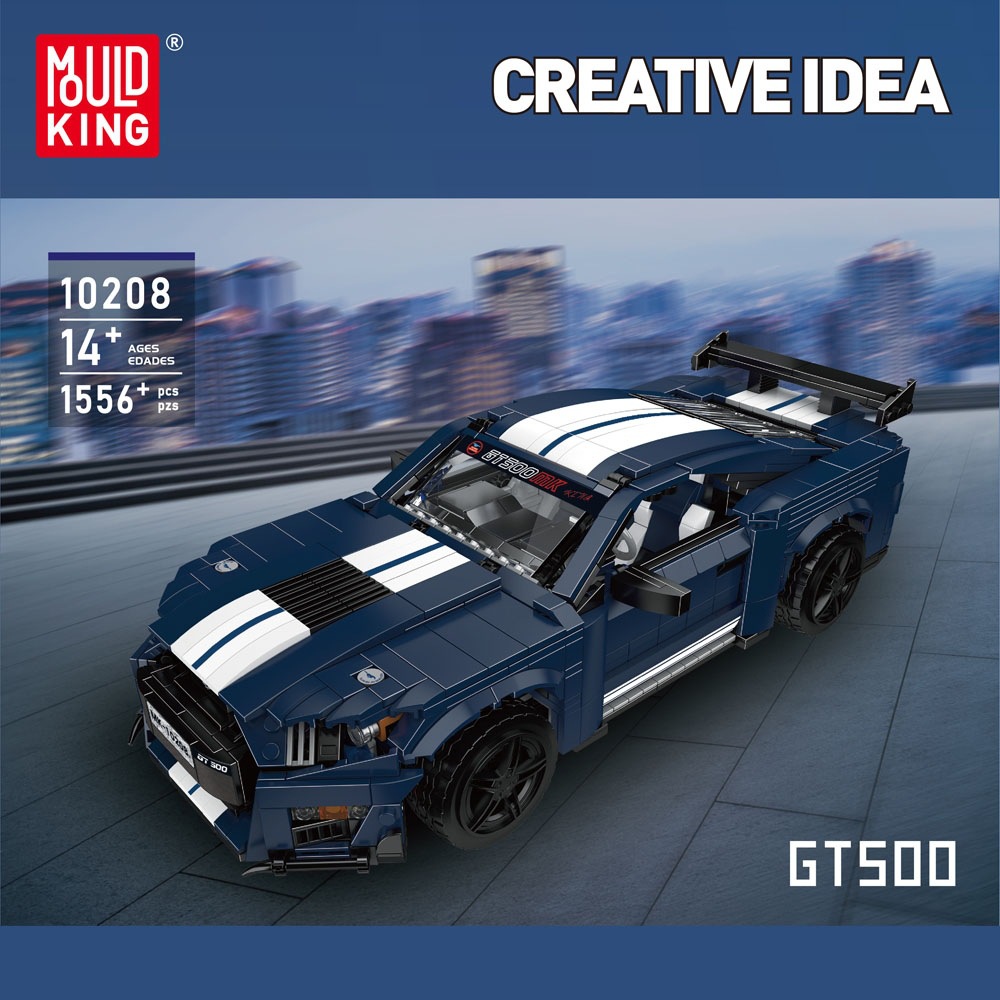 MouldKing 10208 Mustang Shelby GT500