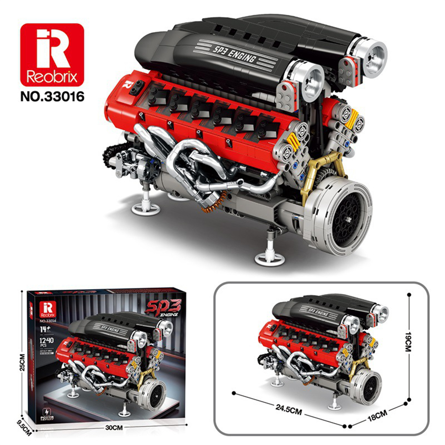Reobrix 33016 SP3 engine