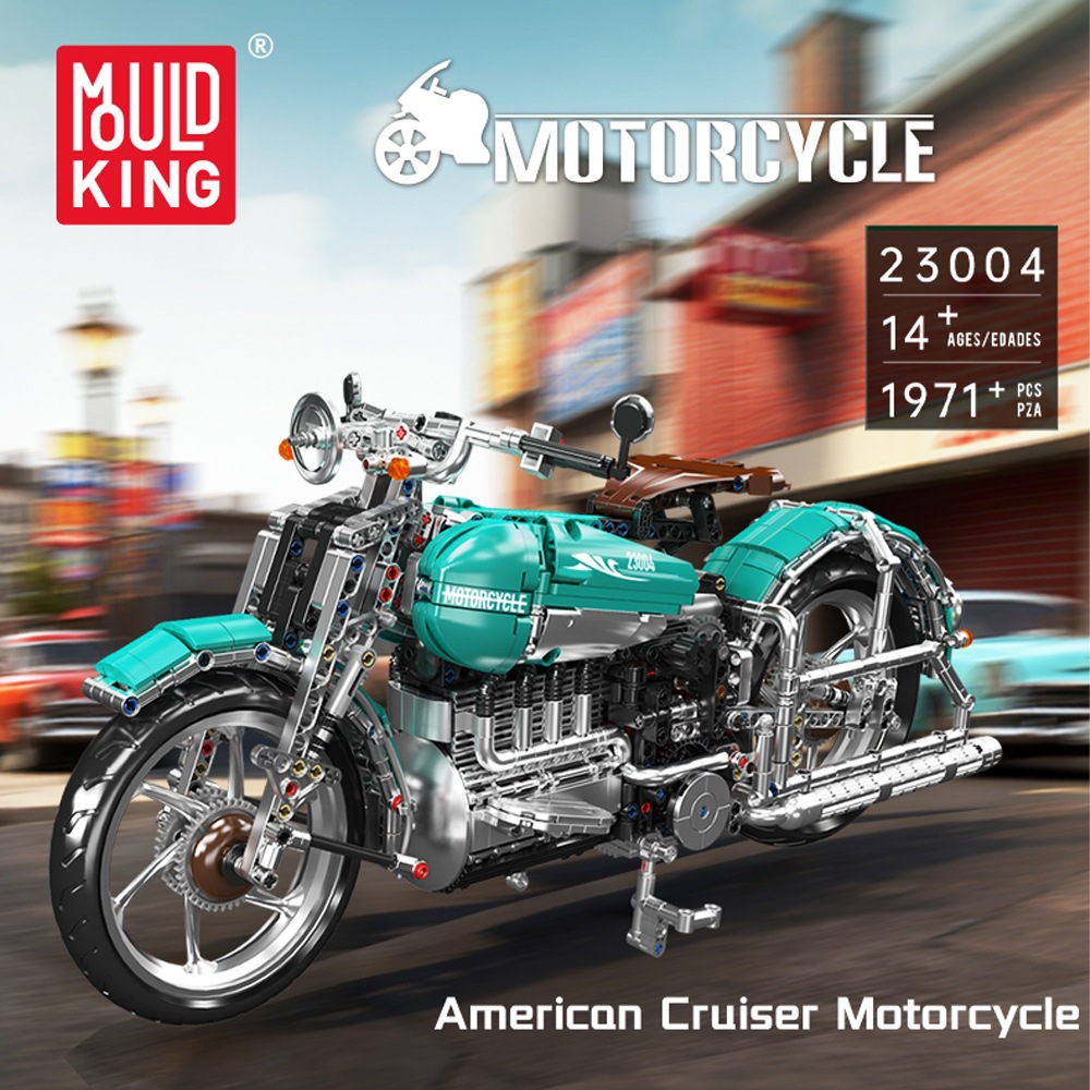 MouldKing 23004 American Cruiser Motorcycle