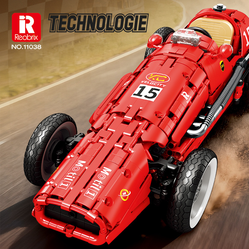 Reobrix 11038 Retro Formula 500 Racing car