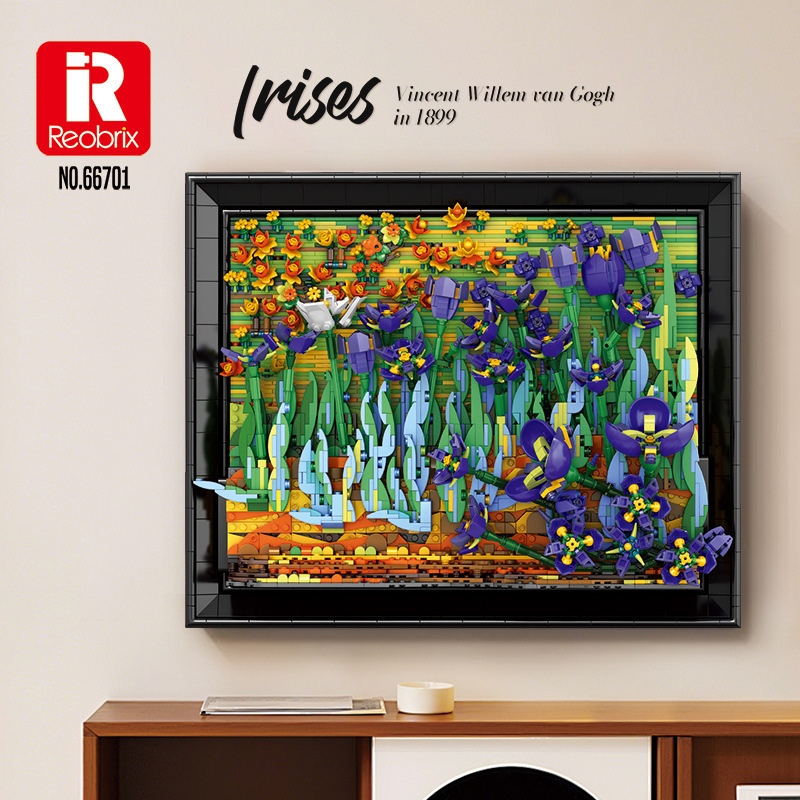 Reobrix 66701 Iris 3D Painting