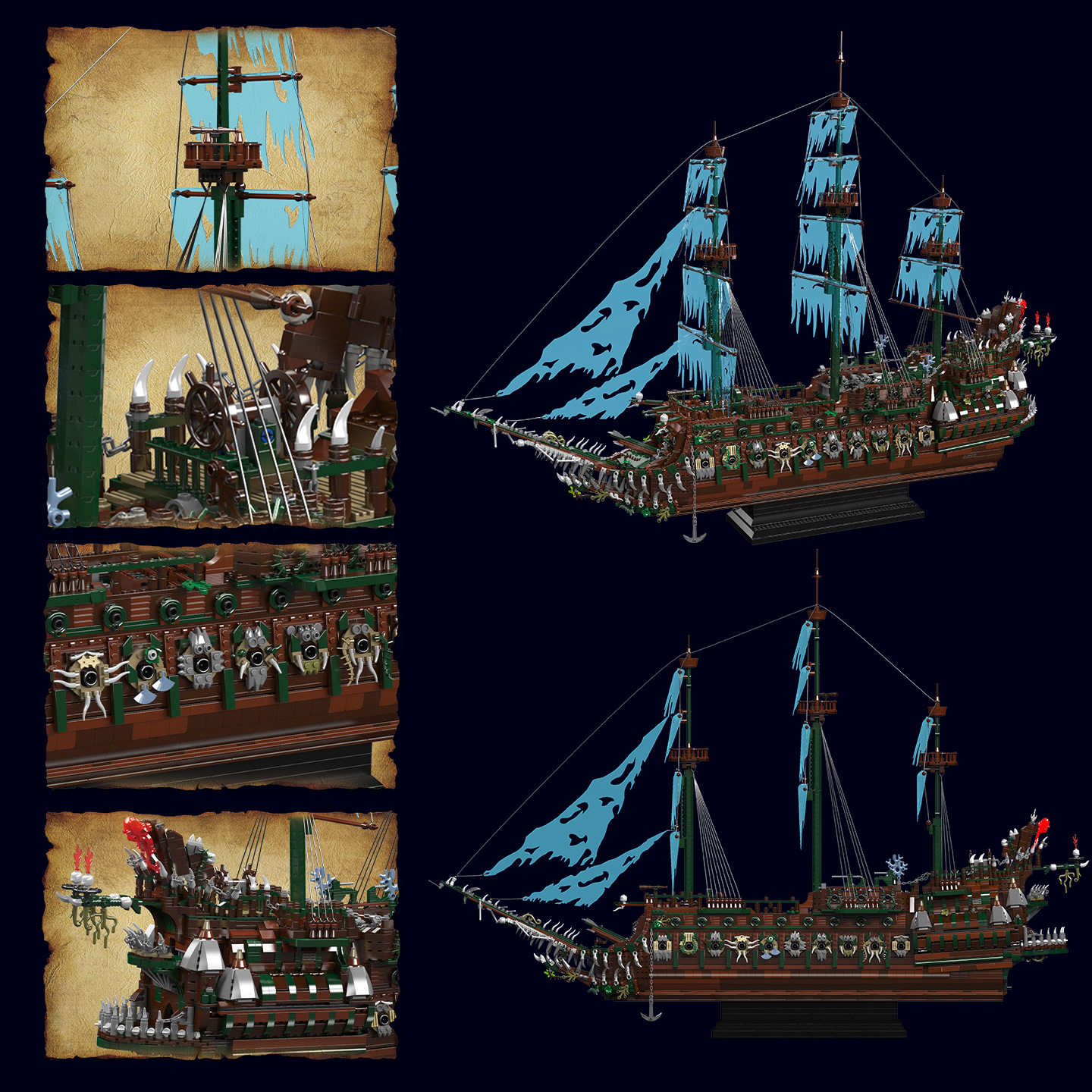 Mould King 13218 The Flying Dutchman