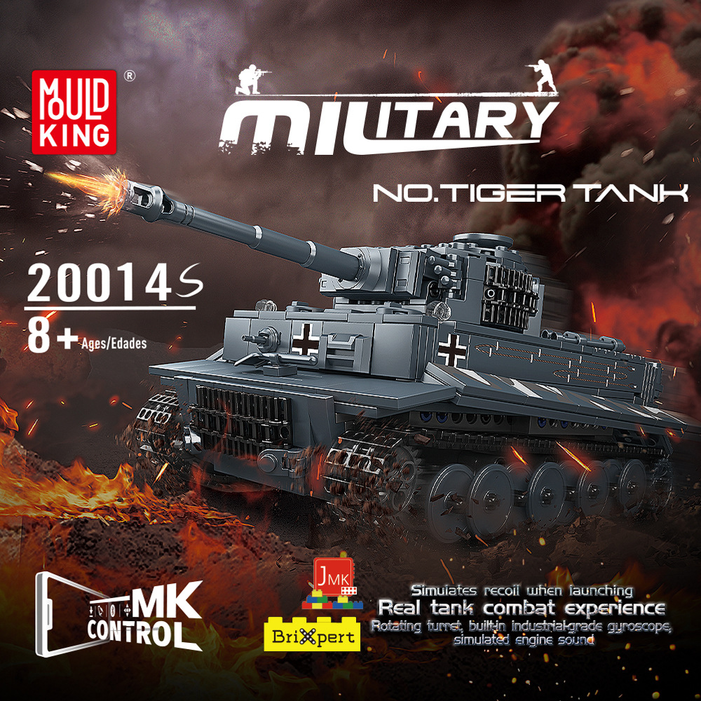 Mould King 20014S Tiger Tank