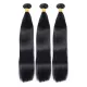 Ryalan Straight Hair Bundles 7A Grade Brazilian Hair Weave Bundles 100% Human Hair Bundles Natural Color Non Remy Hair Weave 3 Pieces