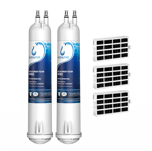 GlacialPure 2pk Filter 3, 4396841, EDR3RXD1, 46-9083 with Air1 filter