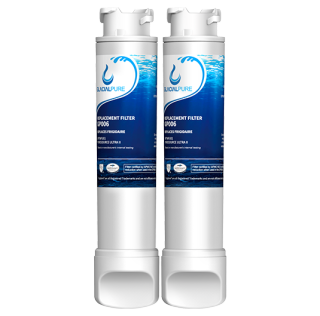 2pk Frigidaire EPTWFU01 Refrigerator Water Filter By GlacialPure