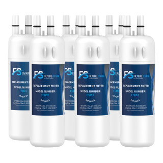 FS 6pk EDR1RXD1 W10295370A fridge filter for filter 1
