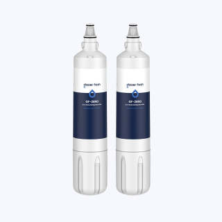 Glacier Fresh Replacement for Sub-Zero 4204490, 4290510 Refrigerator Water Filter, 2-Pack