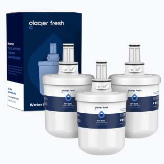 3-Pack HAFCU1, HAFIN2, DA29-00003G Refrigerator Water Filter Made by Glacier Fresh