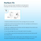 Crystala Filters Water Filter Compatible with Samsung DA29-00020A/B,HAF-CIN/EXP