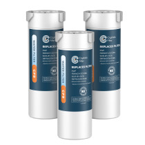 Crystala Filters XWF Water Filter, Compatible with GE XWF Refrigerator Water Filter