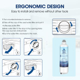 Replacement for Bosch Ultra Clarity Pro Water Filter, Compatible with BORPLFTR50, 12033030, 11032531, 11025825,12028325, BORPLFTR55