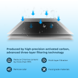 Crystala Filters Replacement for GE® RPWFE, RPWF (with CHIP) Refrigerator Water Filter