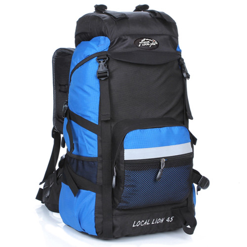 OneBling 45L Wear-Resistant Nylon Backpack Oversized Capacity Travelling Climbing Outdoor Luggage Bag Waterproof