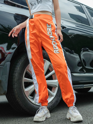 OneBling ROCK MORK Track Pant with Side Stripe and Buckle