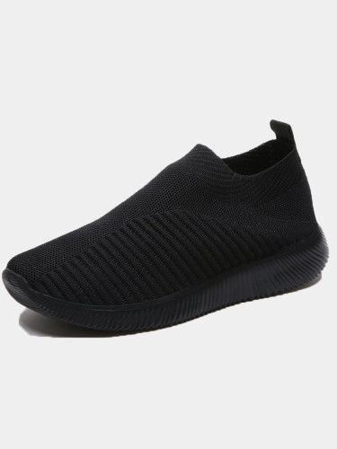 OneBling Unisex Slip On Knitted Trainers