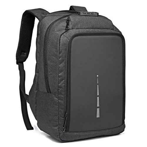 OneBling Men Canvas Bag Multifunction USB Charging Men Laptop Backpack Anti-theft Backpack