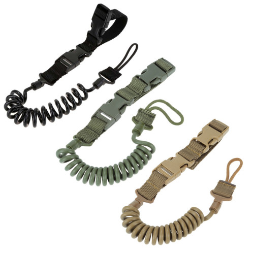 OneBling Military Safety Quick Release Line Two Point Rifle Sling Tactical Protective Rope for Outdoor Activities
