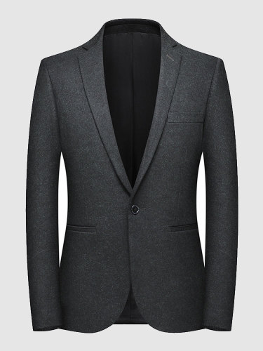 Men's Slim Fit Wool Mix Blazer Dinner Suit Jacket