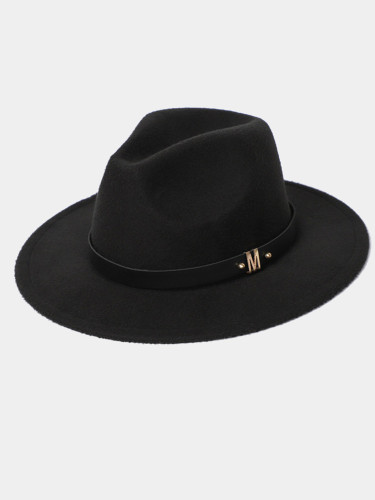 Men / Women Felt Fedora Hat with Size Adjuster
