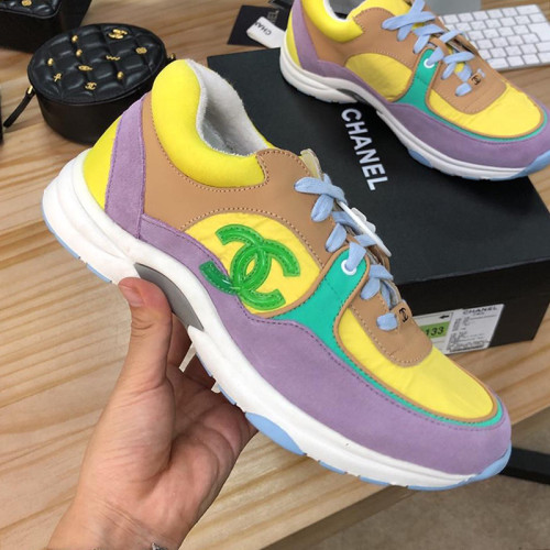 Chanel Women Shoes Sneakers Luxury Brand Sports Shoes Breathable Design with Original Box