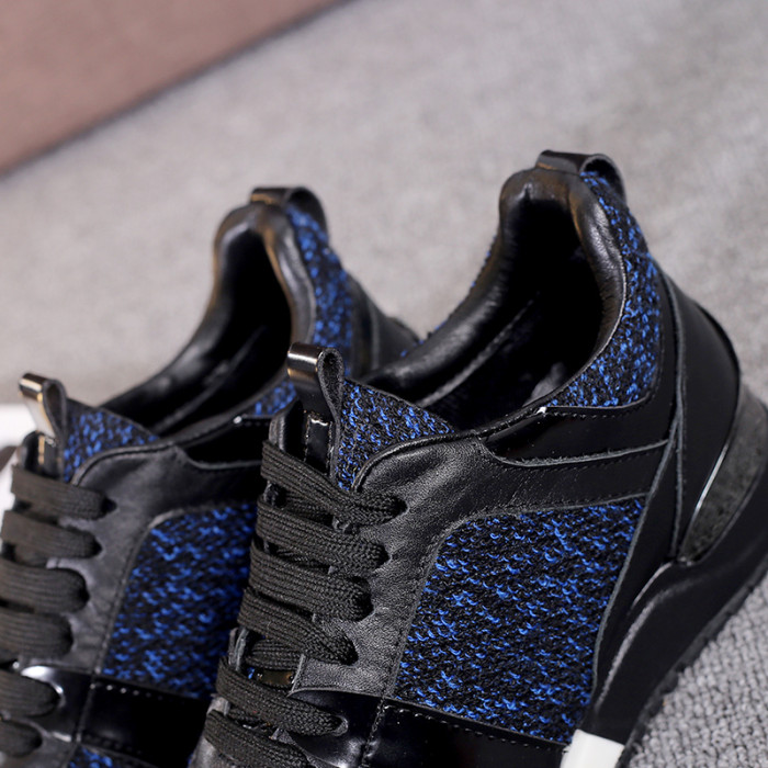 Louis Vuitton Women Shoes Sneakers Luxury Brand Lace-Up Run Away Sneaker with Original Box