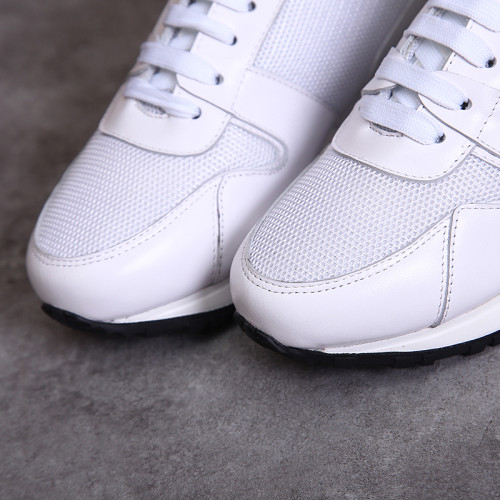 Louis Vuitton Women Shoes Sneakers Luxury Brand Lace-Up Run Away Sneaker with Original Box