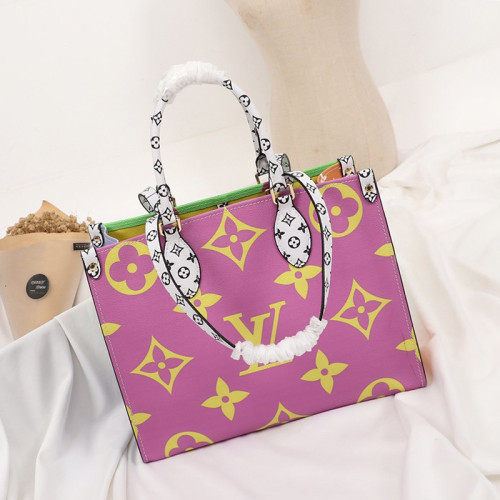 Louis Vuitton Womens Bags Handbags ONTHEGO MM Luxury Brand Design Lady Bags