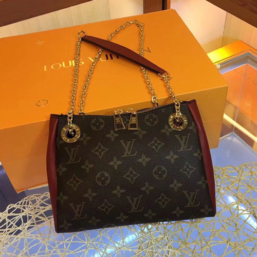 Louis Vuitton Womens Bags Handbags Luxury Brand Bordeaux Monogram SURÈNE BB Messenger Shoulder Bags