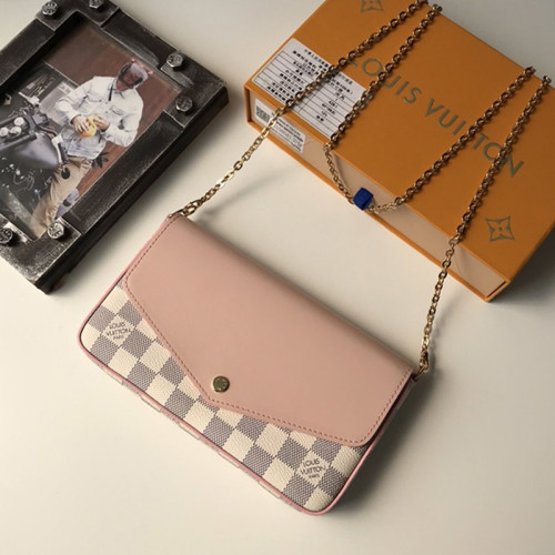 Louis Vuitton Womens Bags Messenger Crossbody Design Clutch Wallets Luxury Brand with Original Box