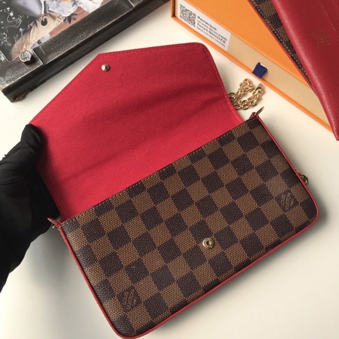 Louis Vuitton Womens Bags Messenger Crossbody Design Clutch Wallets Luxury Brand with Original Box