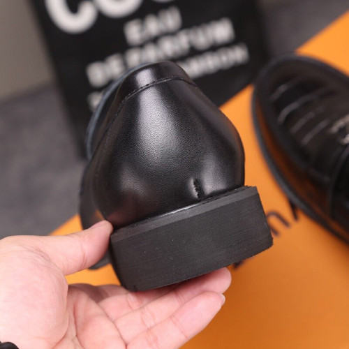 Louis Vuitton Men Shoes Business Design Luxury Brand Leather Mens Dress Shoes with Original Box