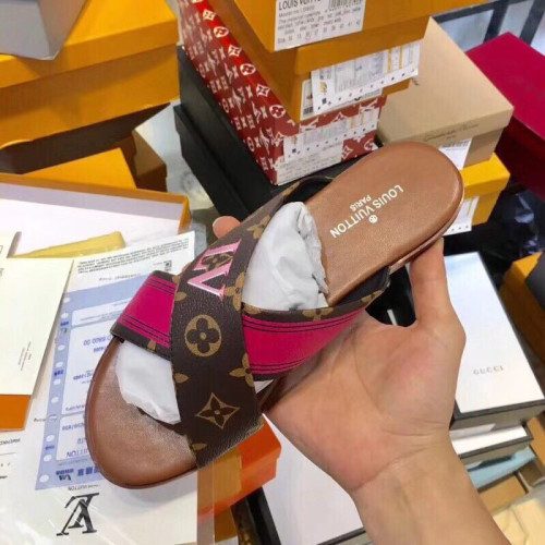 Louis Vuitton Women Shoes Flat Mule