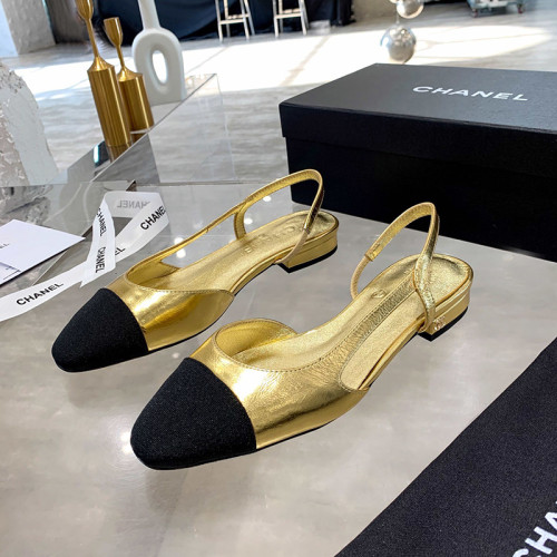 Chanel Women Shoes Slingbacks