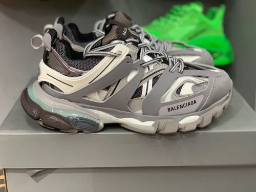Balenciaga Mens Shoes Sneakers Luxury Brand Track Clear Sole Sneaker with Original Box