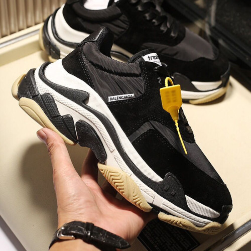 Balenciaga Mens Shoes Breathable Design Sneakers Luxury Brand Triple S Sneaker