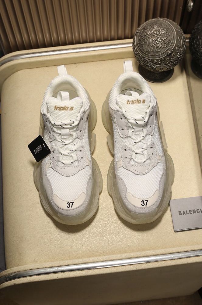 Balenciaga Men Shoes Fashion Design Luxury Brand Triple S Sneakers with Original Box