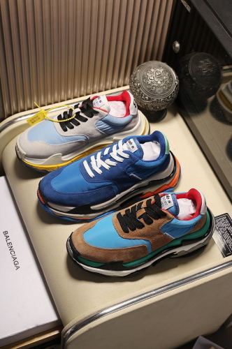 Balenciaga Mens Shoes Breathable Design Sneakers Luxury Brand Triple S Sneaker